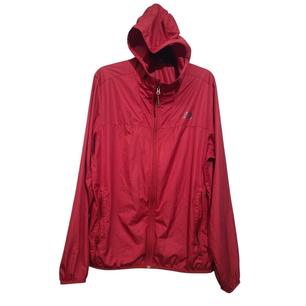 The North Face Cyclone 2.0 Hoodie Red L NF0A2VD9 Windbreaker Windproof